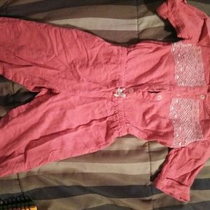 Carter's one piece three quarters sleeved shirt